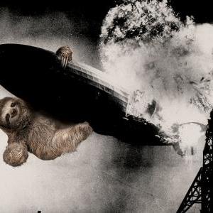 Sloth, Hindenburg, Blimp, Slothzill..