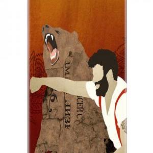 iphone 5 case, Man Punching Bear, H..