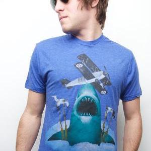 Megashark tee, Shark tshirt, Jaws T..