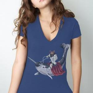 Women's Sir Catspian T-shirt, Cat t..