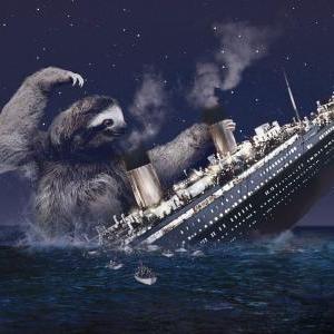 Sloth, Slothzilla, Titanic, 3-Pack ..