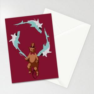 Jaws & Paws 3 Pack, Stationary Cards,..