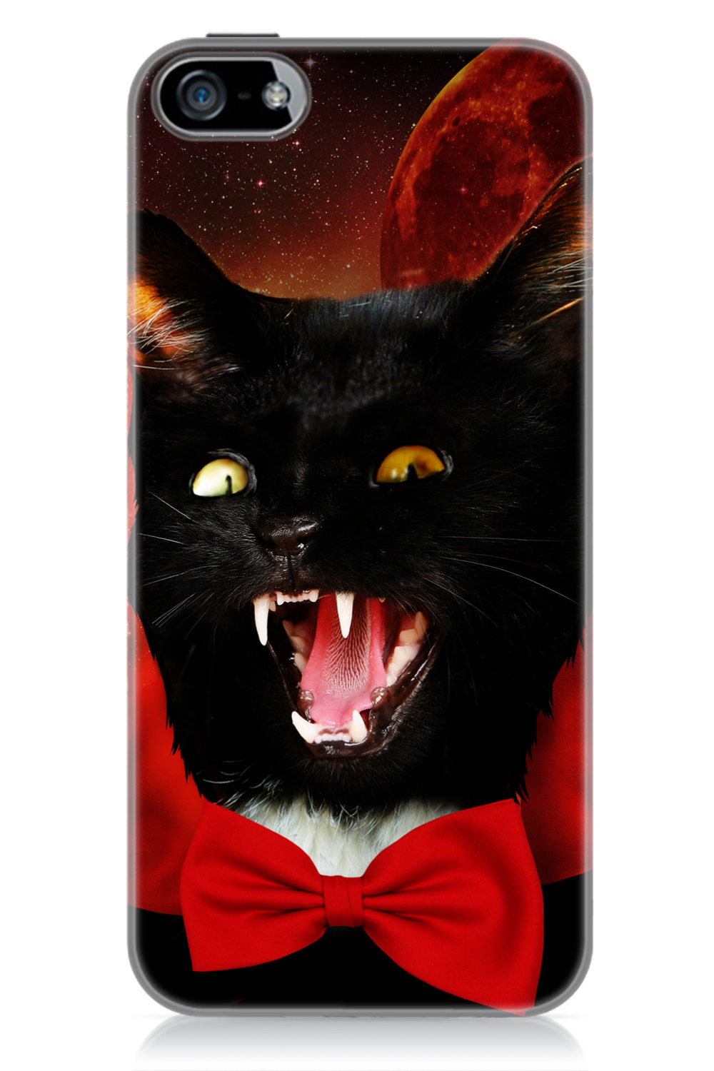 iPhone 5 Case, Catula, Cat case, Glossy Hard Case