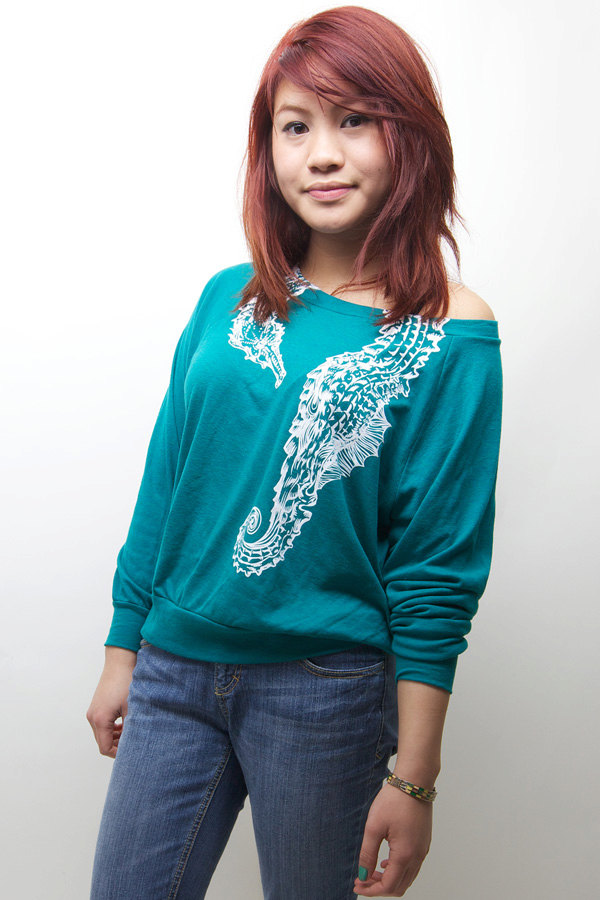 American Apparel, Pullover, Seahorse Hug Sweater, Available S-L