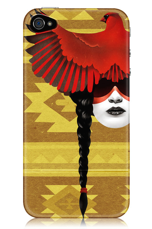 Iphone 4 And 4s Case Cardinal Warrior